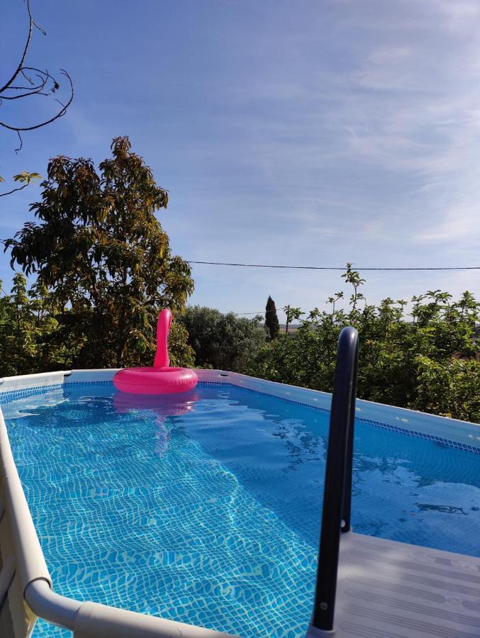 Casa Azul-Tiny House With Fantastic View, Big Outdoor Space And Pool Силвеш Экстерьер фото